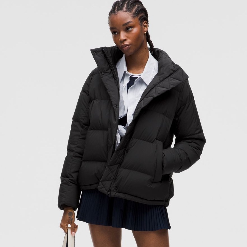 Lululemon Wunder Puff Jacket Black Size 10